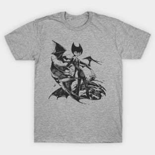 Bendy Black Demon T-Shirt